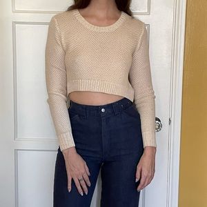 Sandstone cropped sweater urban outfitters